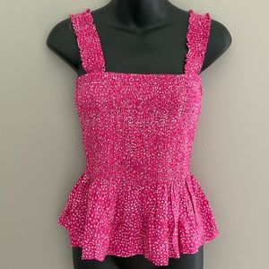 Elodie cropped pink top